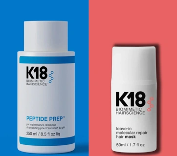 K18 Prémium Csomag (K18 Peptide Prep pH Maintenance Shampoo 250ml +K18 Leave-In Molecular Repair Hair Mask 50ml) főképe